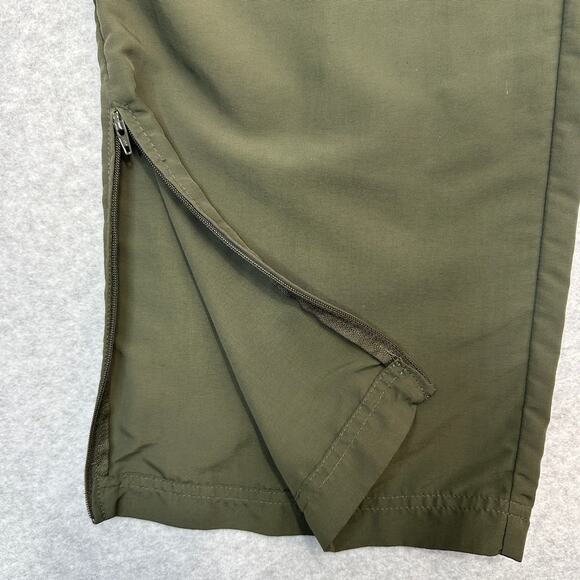 Cabela’s Convertible Hiking Cargo Pants Men 40x32 Army Green Classic Fit Zip-Off - Picture 6 of 13